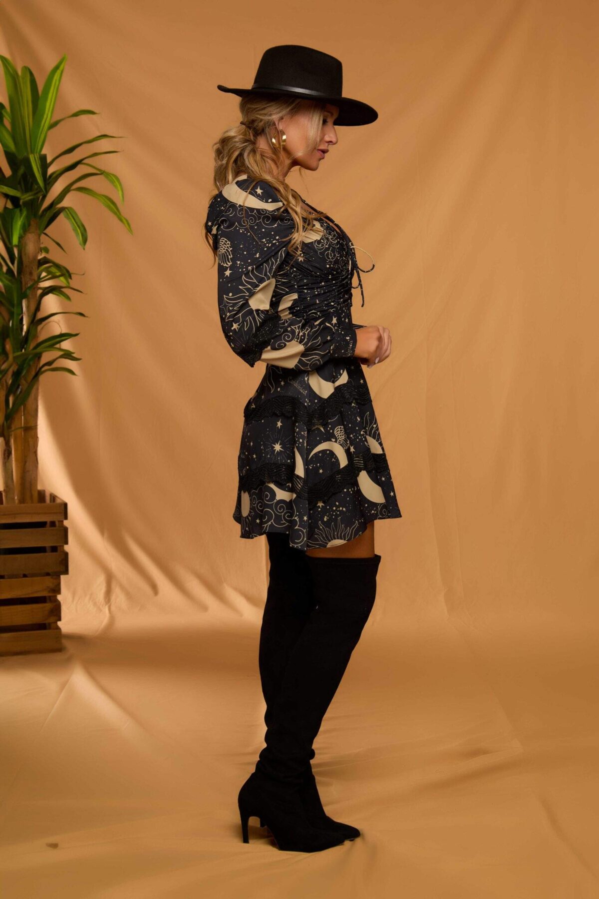 VESTIDO GUERRA CAMALEÓNICA
