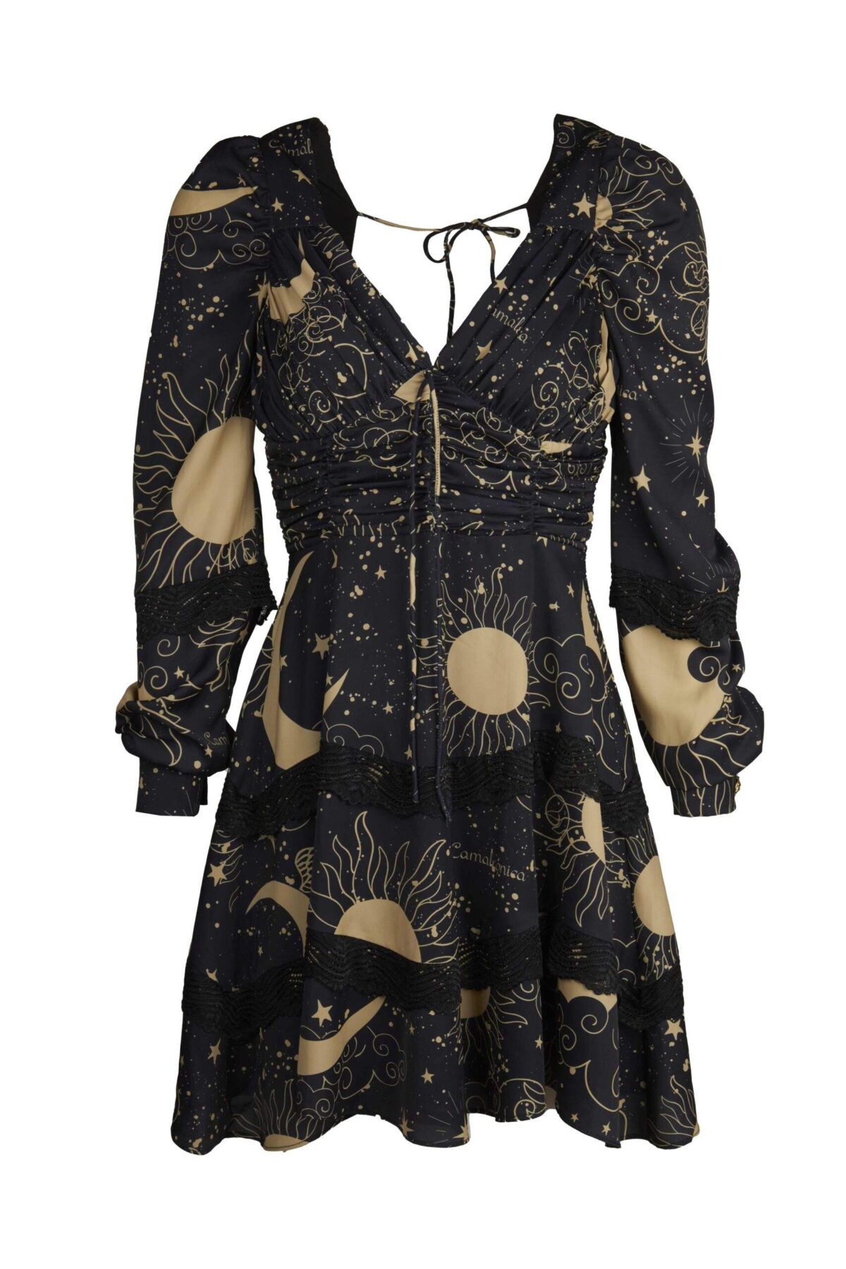 VESTIDO GUERRA CAMALEÓNICA