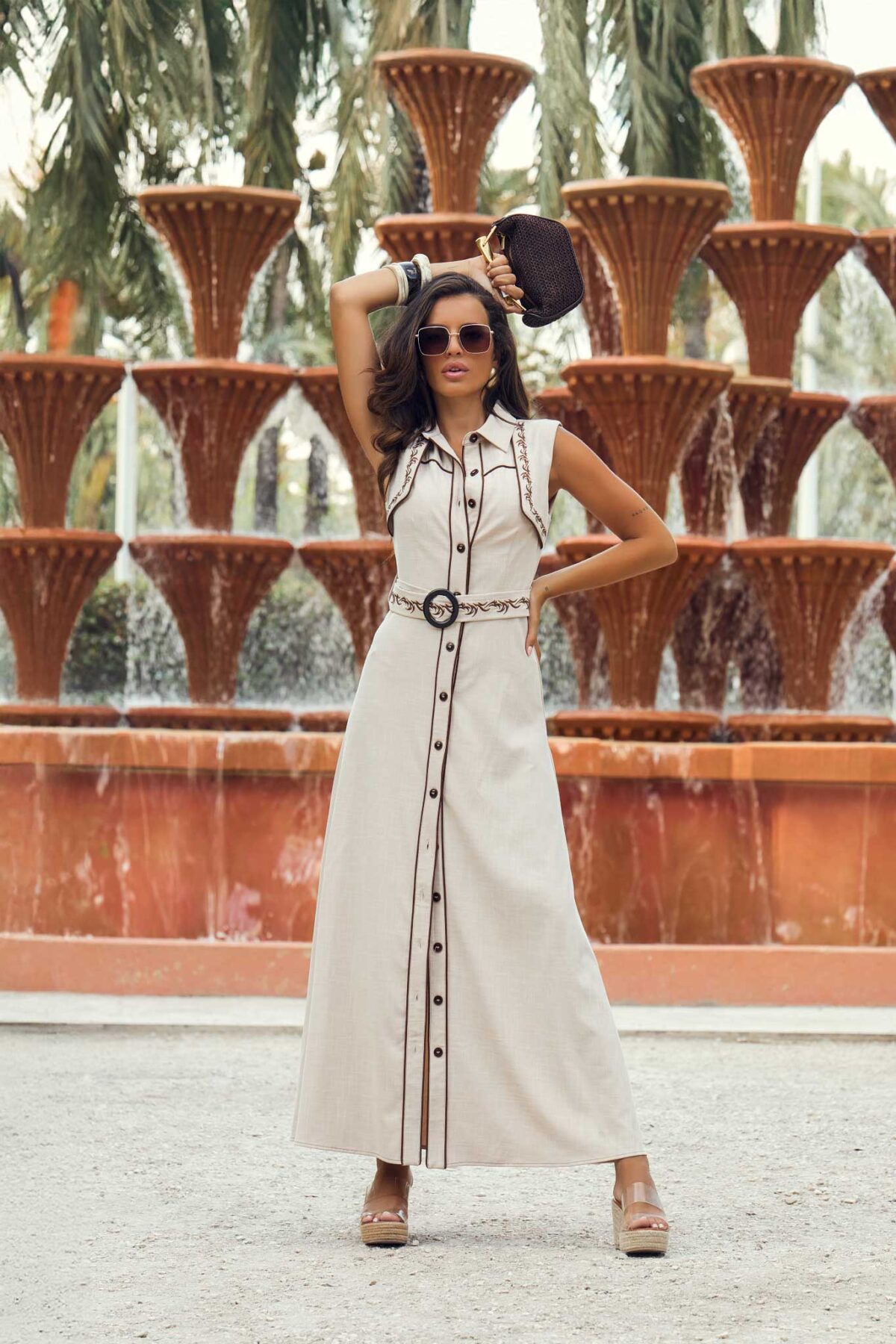 VESTIDO COLIBRÍ CAMALEÓNICA