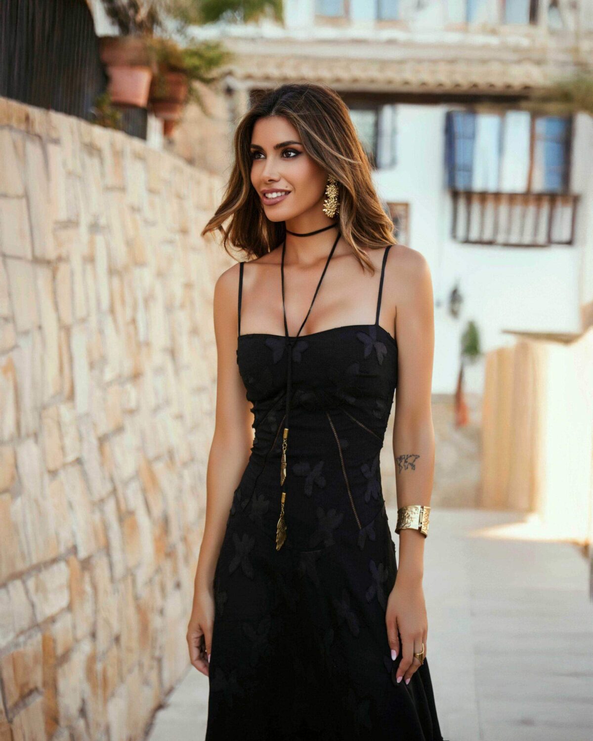 VESTIDO CUERVO CAMALEÓNICA