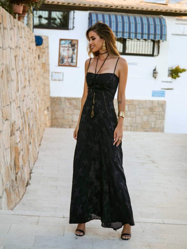 VESTIDO CUERVO CAMALEÓNICA
