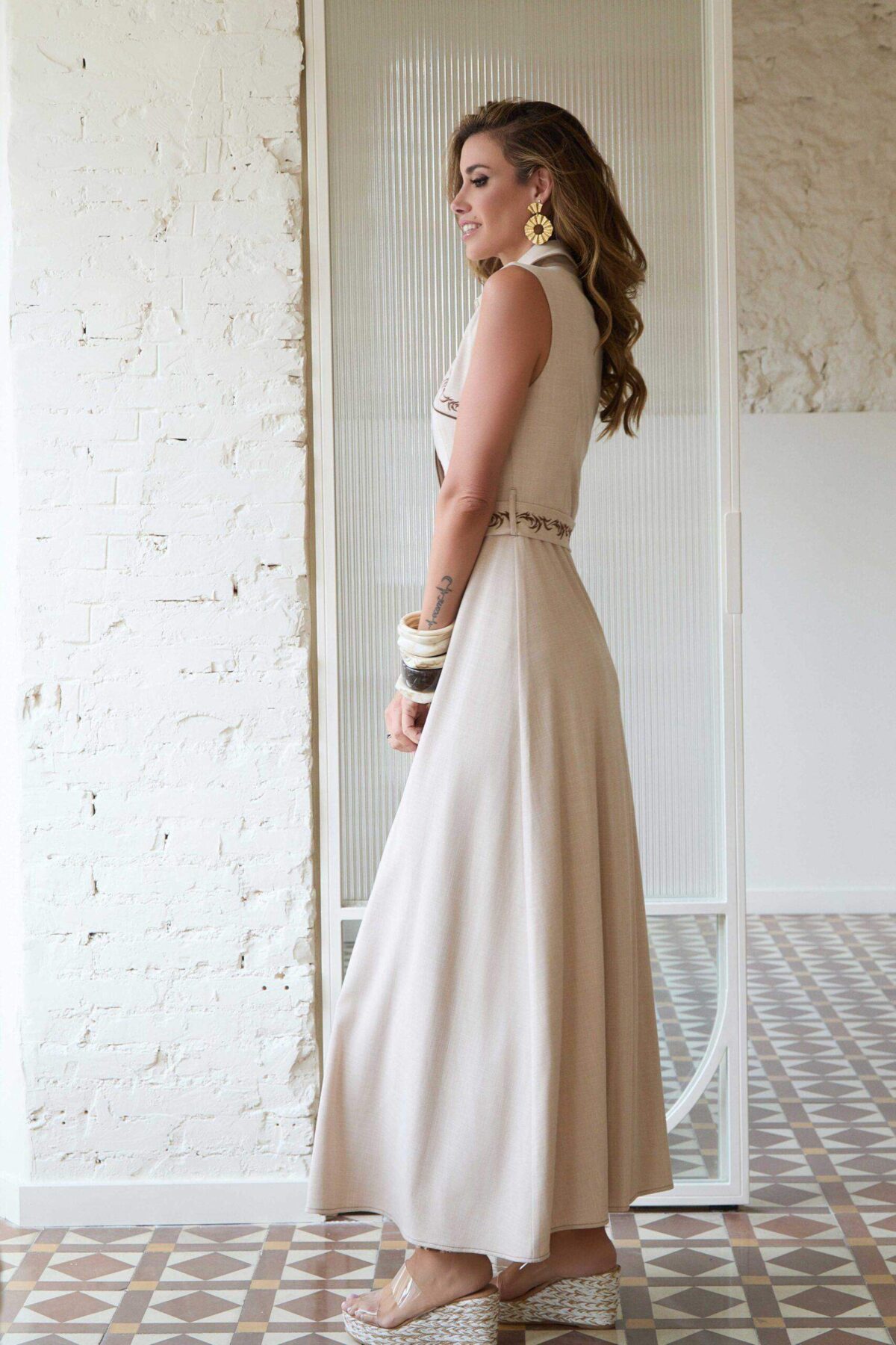 VESTIDO COLIBRÍ CAMALEÓNICA