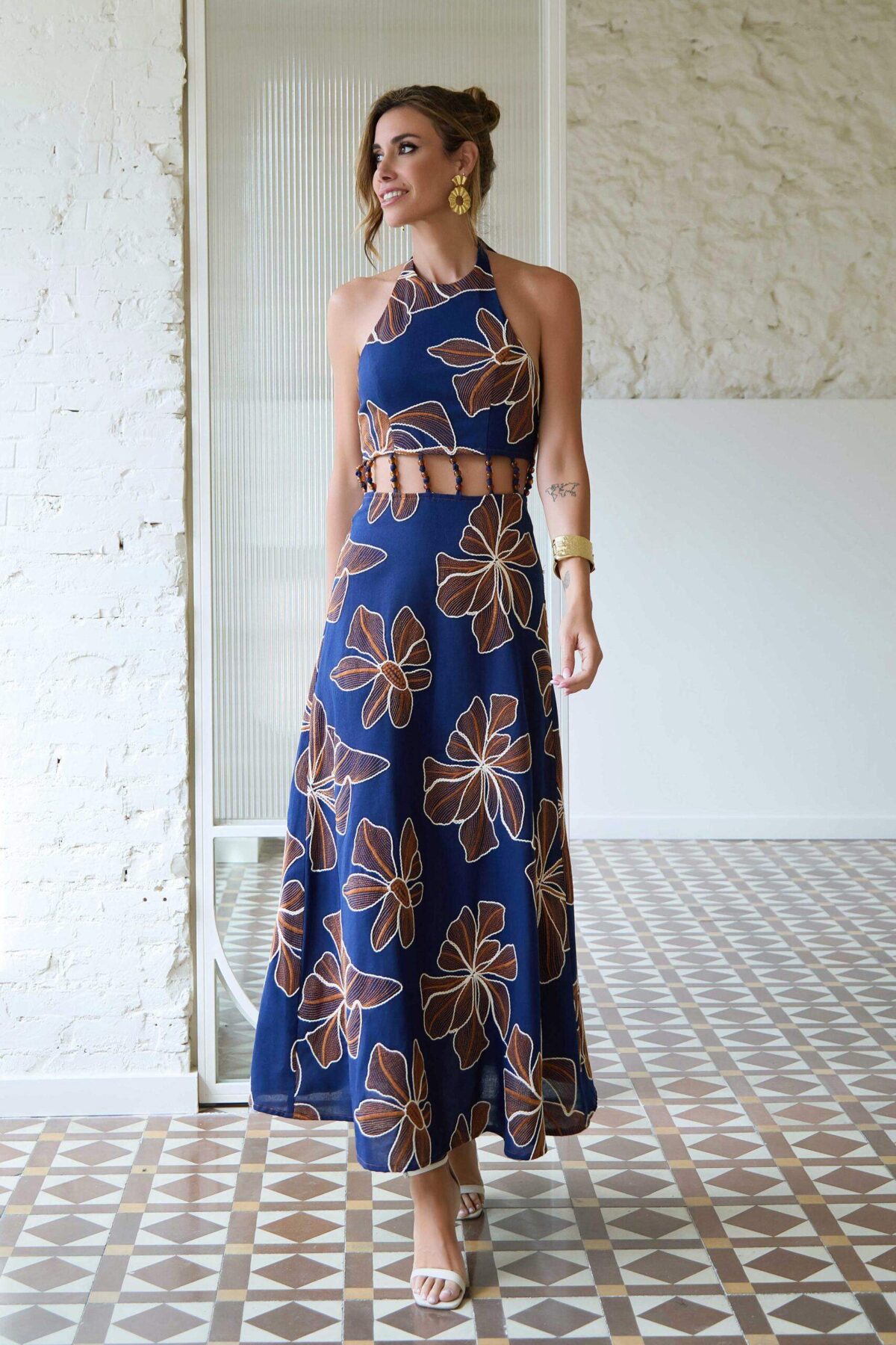 VESTIDO MEDUSA CAMALEÓNICA