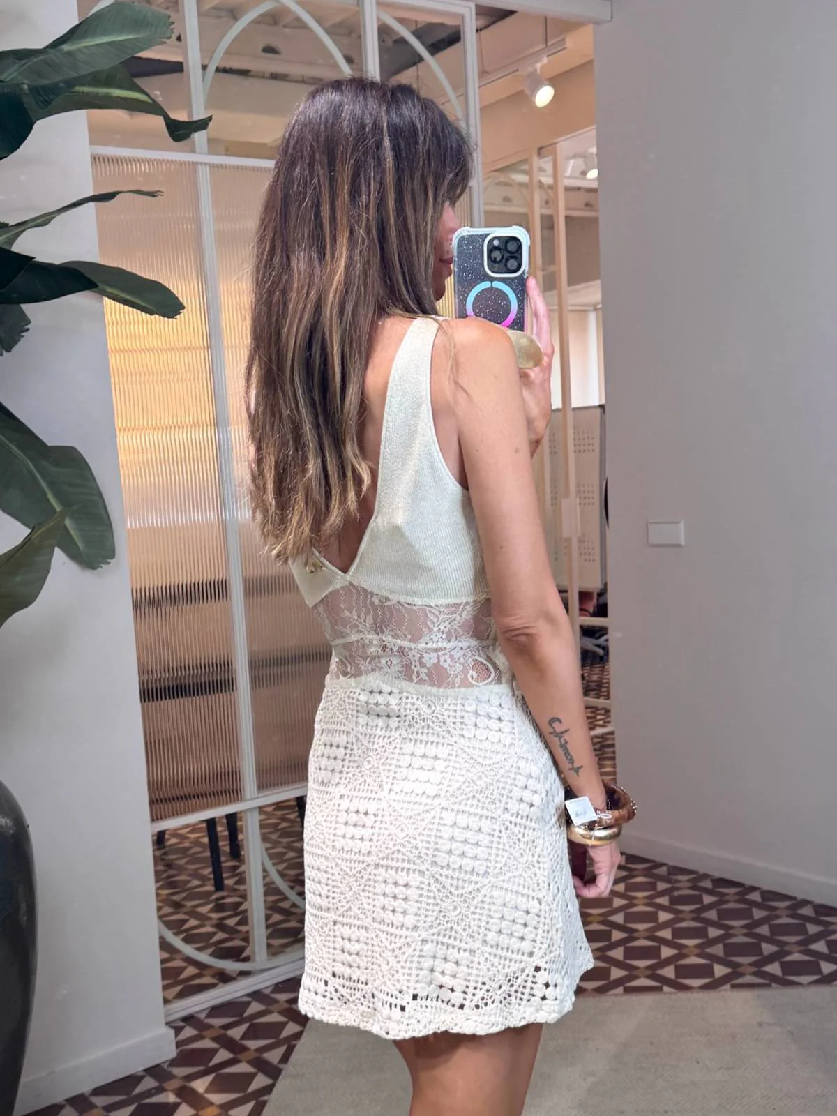VESTIDO AUTILLO CAMALEÓNICA