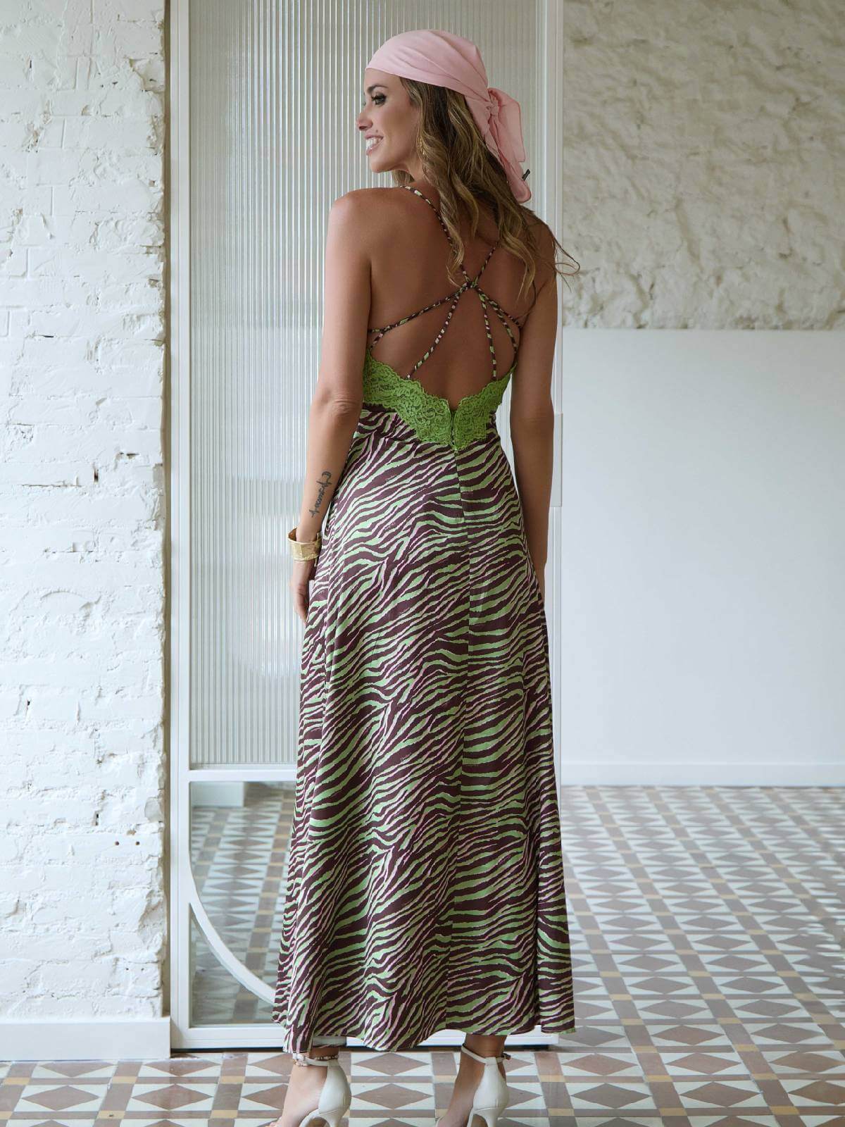 VESTIDO CALIX CAMALEÓNICA