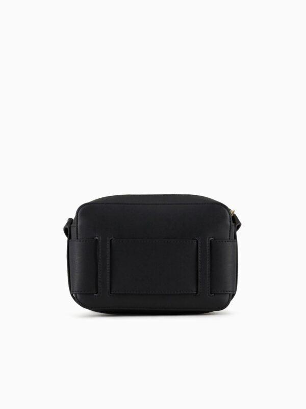 Bolso bandolera con logotipo en relieve y correa ajustable Armani Exchange - Negro